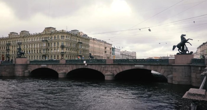 Аничков мост в Санкт-Петербурге