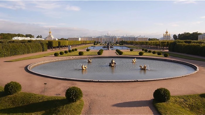 Верхний парк Петергофа
