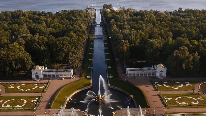 Верхний парк Петергофа
